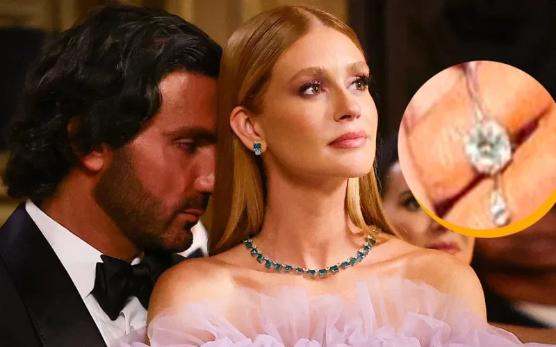 Marina Ruy Barbosa usa anel de noivado entre joias de mais de R$ 3 milhões em casamento