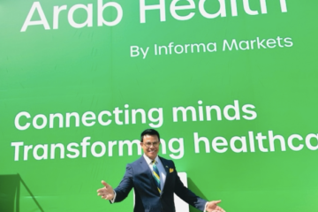 Leandro Monteiro na Arab Health: Elevando a Saúde e Inovação nos Países Árabes