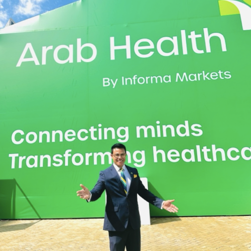 Leandro Monteiro na Arab Health: Elevando a Saúde e Inovação nos Países Árabes