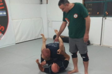 Eduardo Raschkovsky Leva o Jiu-Jitsu Brasileiro para Israel em Treinamento Especial