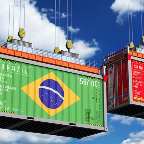 Brasil bate recorde de exportações para o Canadá em 2024