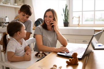 A jornada de uma mãe empreendedora