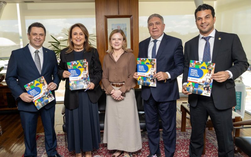 Governador Laurez e Senador Irajá articulam parcerias em Brasília para fortalecer economia tocantinense