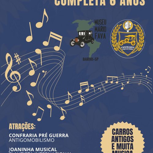 Museu Mario Fava completa seis anos em celebração na cidade de _______.