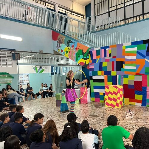Semana da Criança na Escola Ephigênia fica agitada com a Expogrêmio