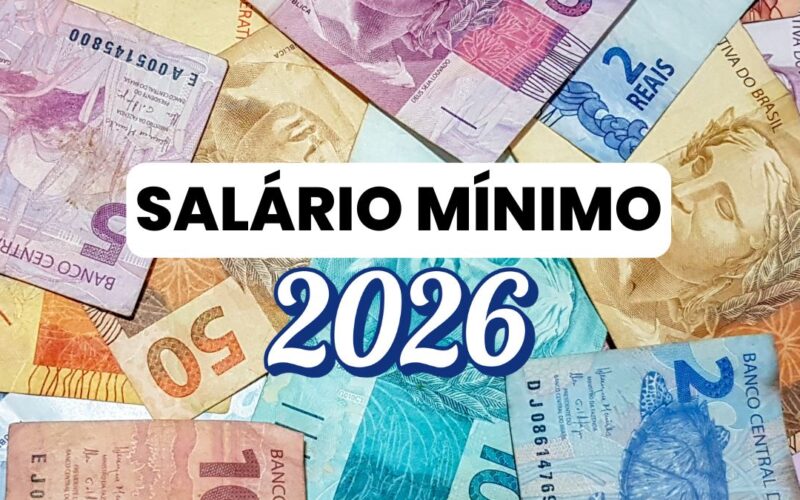 Governo reduz previsão do salário mínimo para 2026, impactando reajuste previsto.