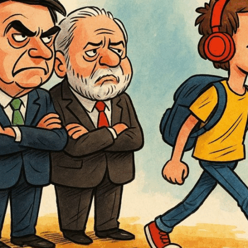 Cansaço com Lula e Bolsonaro rompe polarização e revela novo protagonismo da juventude brasileira