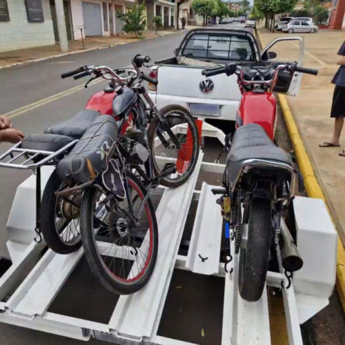 PM apreende três motos sem documentação em Bariri e Itapuí