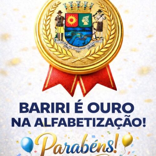 Bariri recebe reconhecimento por compromisso com a alfabetização infantil