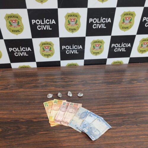 Suspeito de tráfico de drogas é detido pela Polícia Civil em Bariri