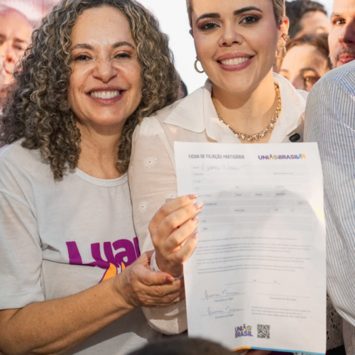 Luana Nunes se junta ao União Brasil e destaca empoderamento feminino ao lado de Dorinha