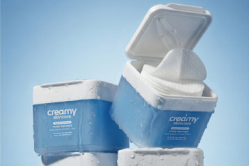 Creamy lança Pore Refiner, tratamento em pads que atua diretamente em poros visíveis e textura da pele