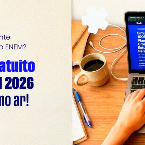 Simulado gratuito replica método oficial do Enem e mostra exatamente quantos pontos faltam para entrar no curso dos sonhos