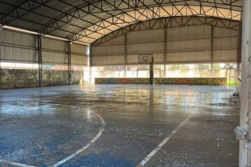 Escola Joseane Bianco ganhará telamento e limpeza na quadra esportiva