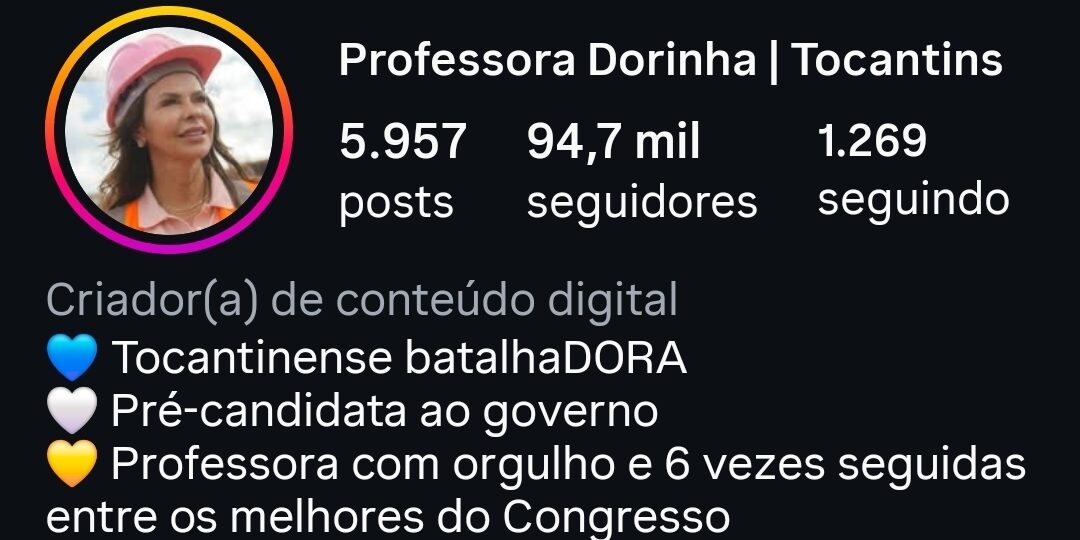 Senadora Dorinha enfrenta nova onda de manipulação de seguidores nas redes sociais