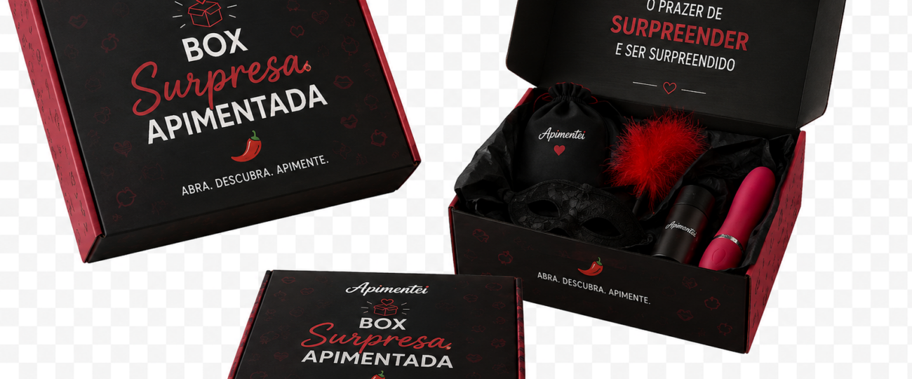Caixa Surpresa Apimentada da Apimentei traz emoção e praticidade para casais aventureiros