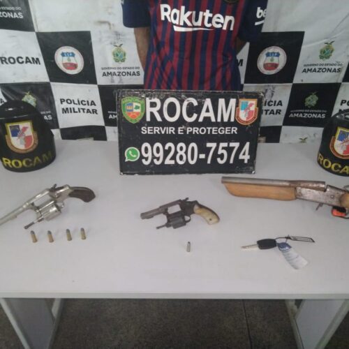 Polícia Militar prende sete pessoas e apreende dois adolescentes em Manaus