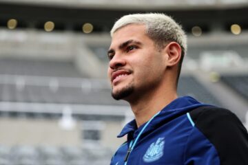 Bruno Guimarães manifesta desejo de deixar o Newcastle e negocia transferência para clube inglês de peso