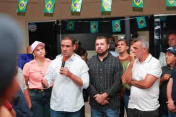 Vicentinho fortalece laços com Novo Acordo e renova compromisso pela regionalização da saúde