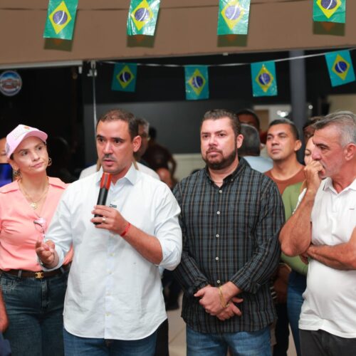 Vicentinho fortalece laços com Novo Acordo e renova compromisso pela regionalização da saúde
