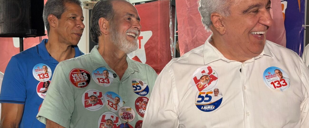 Vilela se junta a Laurez e Mourão na abertura do Comitê de Lula à Presidência