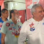 Vilela se junta a Laurez e Mourão na abertura do Comitê de Lula à Presidência