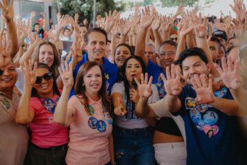 Dorinha anuncia ampliação dos serviços de saúde no Bico do Papagaio em evento em Praia Norte
