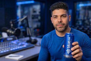 Maicon Vilela, líder do Atlético Carioca, apresenta rádio e bebida energética com foco em uma marca integrada 360°