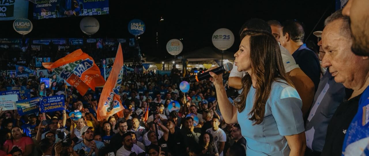 Professora Dorinha é confirmada como candidata ao Governo em evento que reúne mais de 25 mil apoiadores