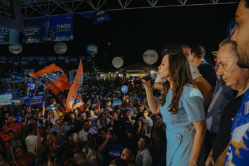 Professora Dorinha é confirmada como candidata ao Governo em evento que reúne mais de 25 mil apoiadores
