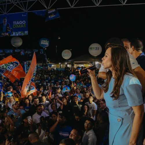 Professora Dorinha é confirmada como candidata ao Governo em evento que reúne mais de 25 mil apoiadores