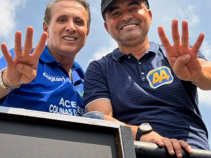 Gaguim mobiliza apoiadores em Colinas e Palmas com campanha nas ruas